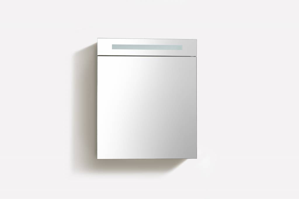 Spiegelkast 58 met LED verlichting Light Wood