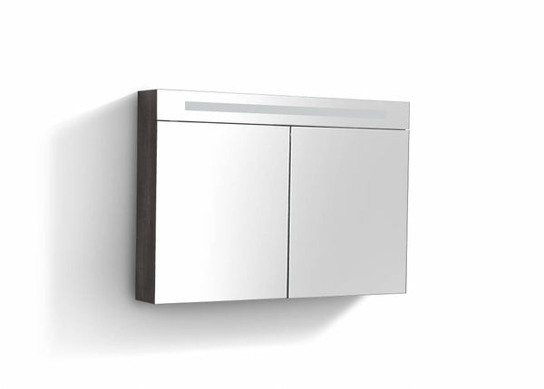 Spiegelkast 80 met LED verlichting Century Oak