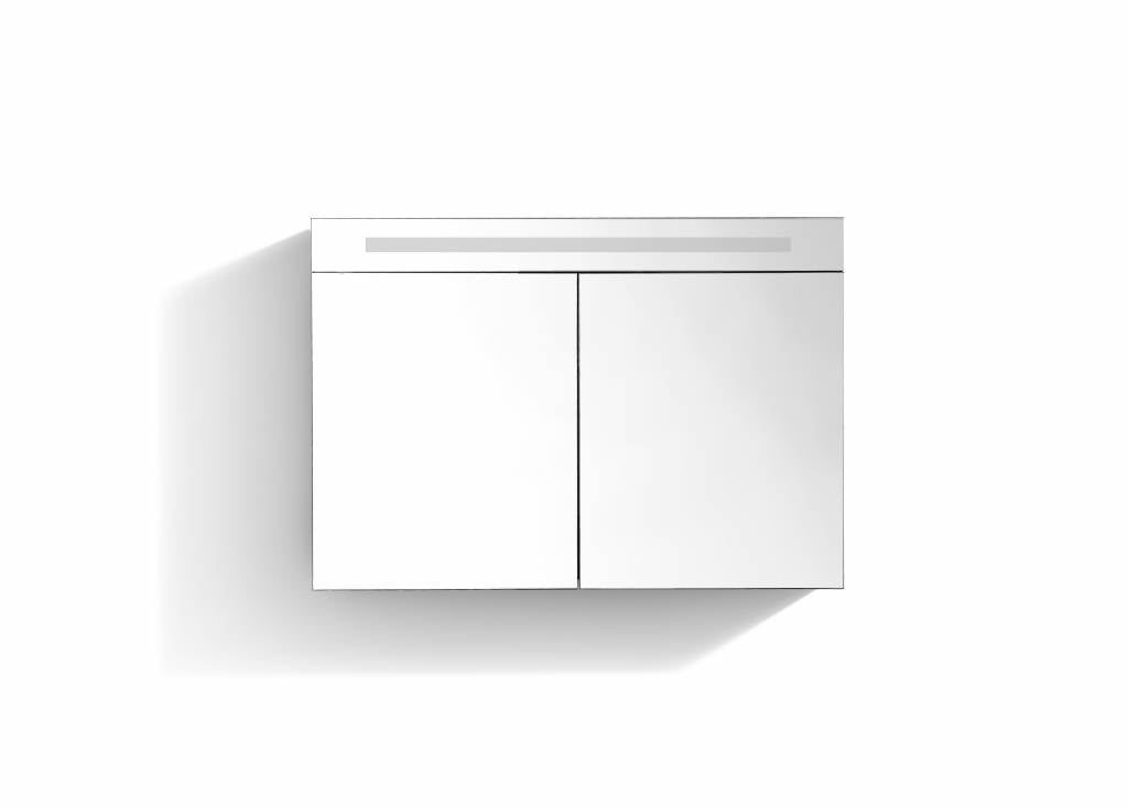 Spiegelkast 80 met LED verlichting Century Oak