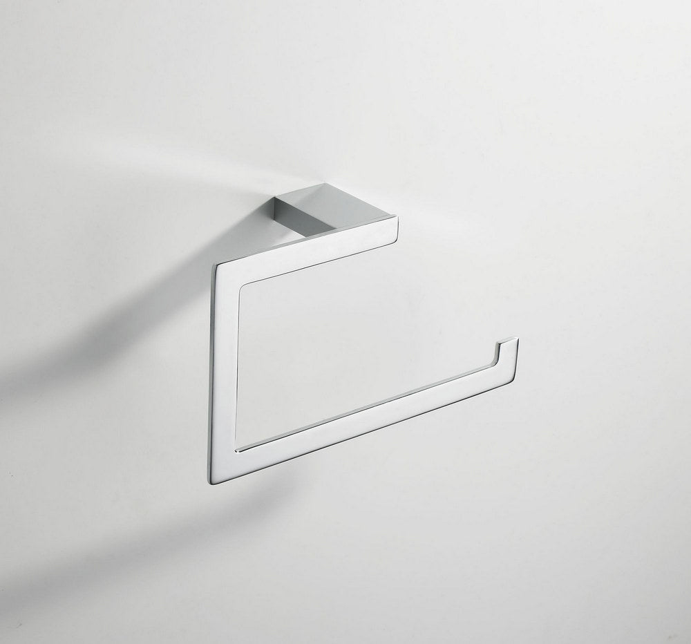 Eris handdoekring chroom