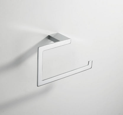 Eris handdoekring chroom