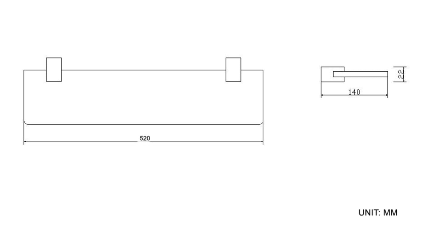 Ida glazen planchet chroom 8718053678146