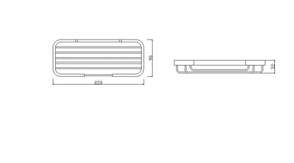 Wiesbaden Domo draad-fles-spons houder recht chroom