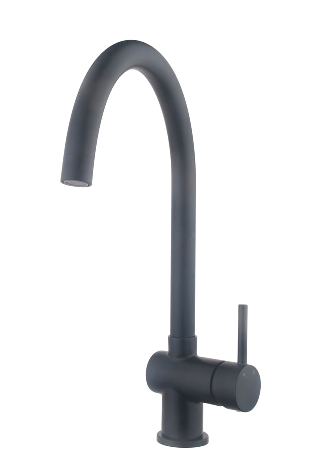 Caral keukenkraan zwart
