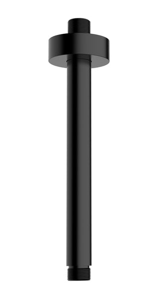 UniMatch douchearm met plafondbevestiging 20 cm mat zwart