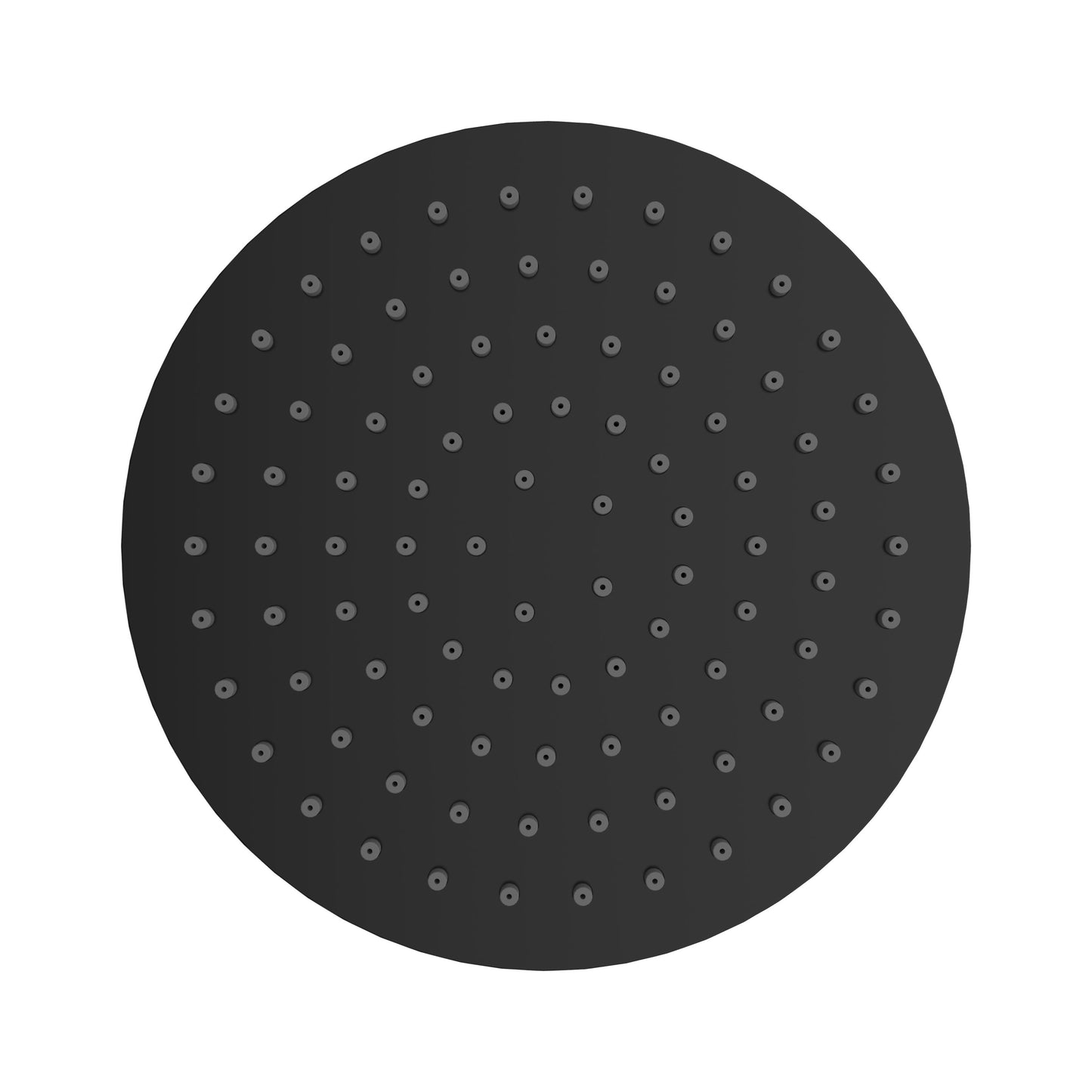 Caral hoofddouche 20 cm zwart 8719743060272