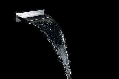 Rombo ABS inbouw waterval baduitloop 20 cm chroom 8719743060708