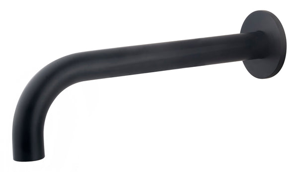 Caral inbouw uitloop 25 cm zwart