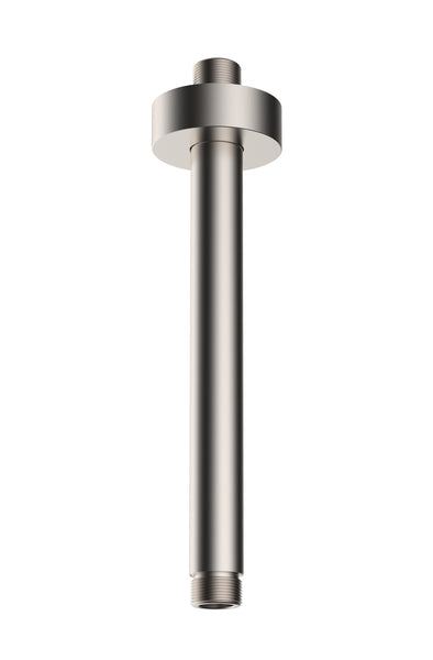 UniMatch douchearm met plafondbevestiging 20 cm geborsteld staal PVD