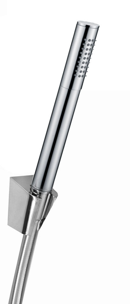 Caral staafhanddoucheset chroom