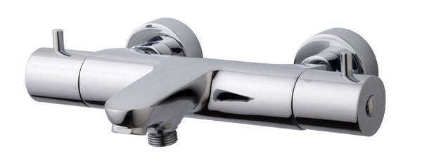 Wiesbaden Caral badthermostaat chroom