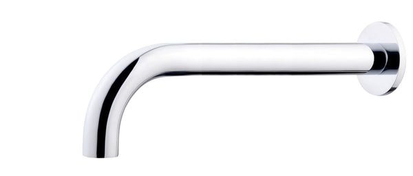 Wiesbaden inbouw-uitloop rond 25cm 1/2'' chroom