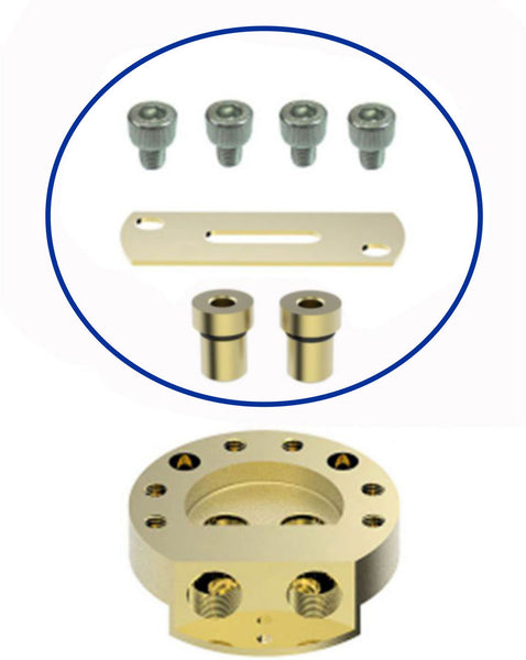 Caral tijdelijke afsluitset voor vrijstaande badmengkraan