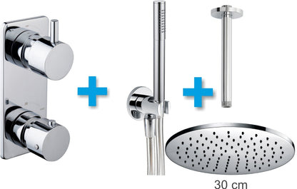 Caral inbouw douchemengkraan complete set type 3 8718053679303