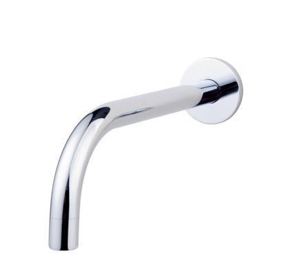 Slim inbouw uitloop 20 cm chroom