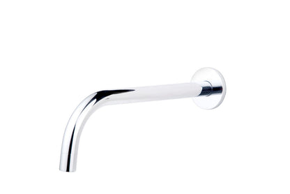 Slim inbouw uitloop 25 cm chroom