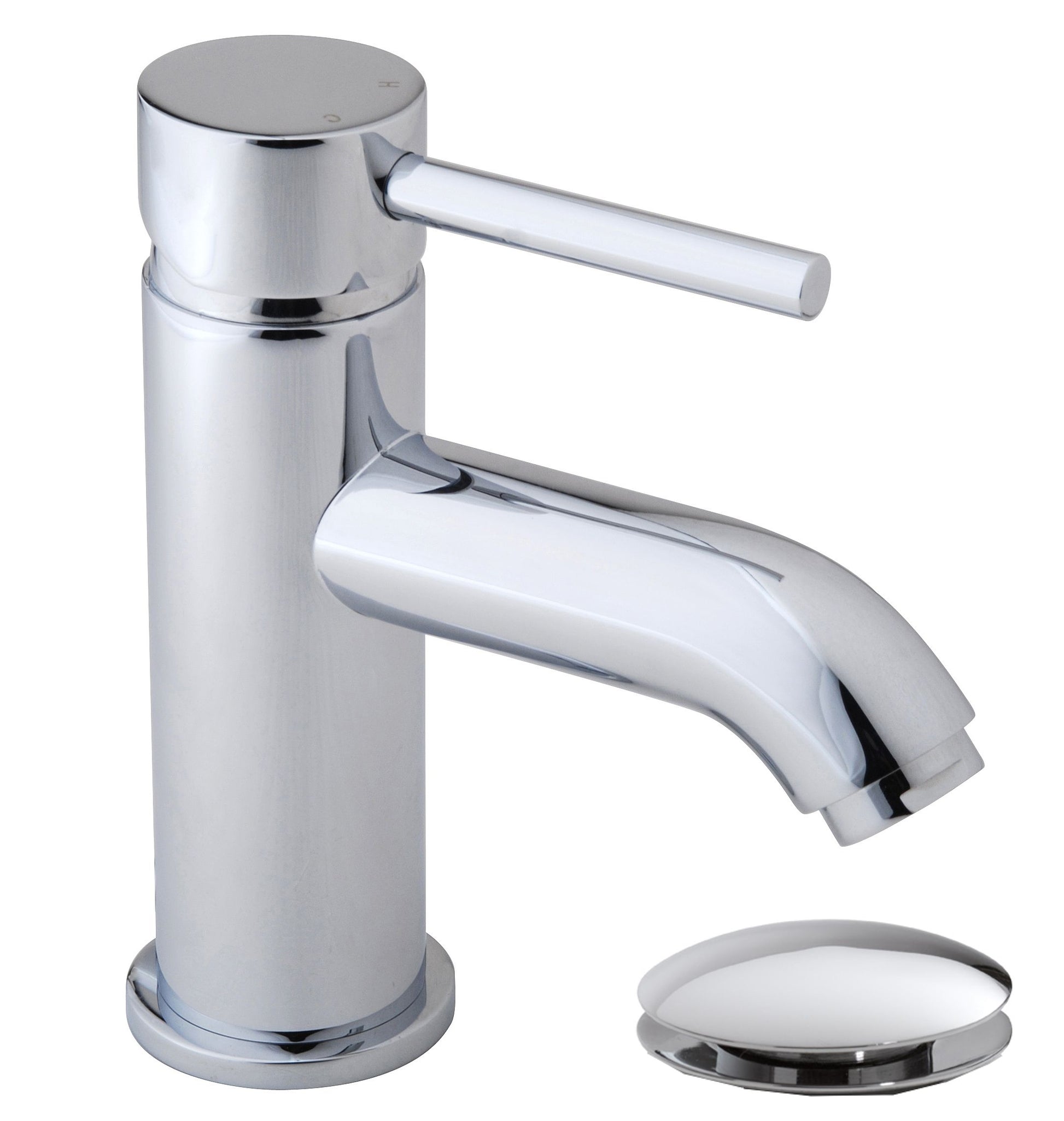 Cadans wastafelkraan met waste chroom 8718053671864