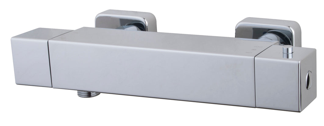 Rombo eco thermostatische douchemengkraan 15 cm chroom