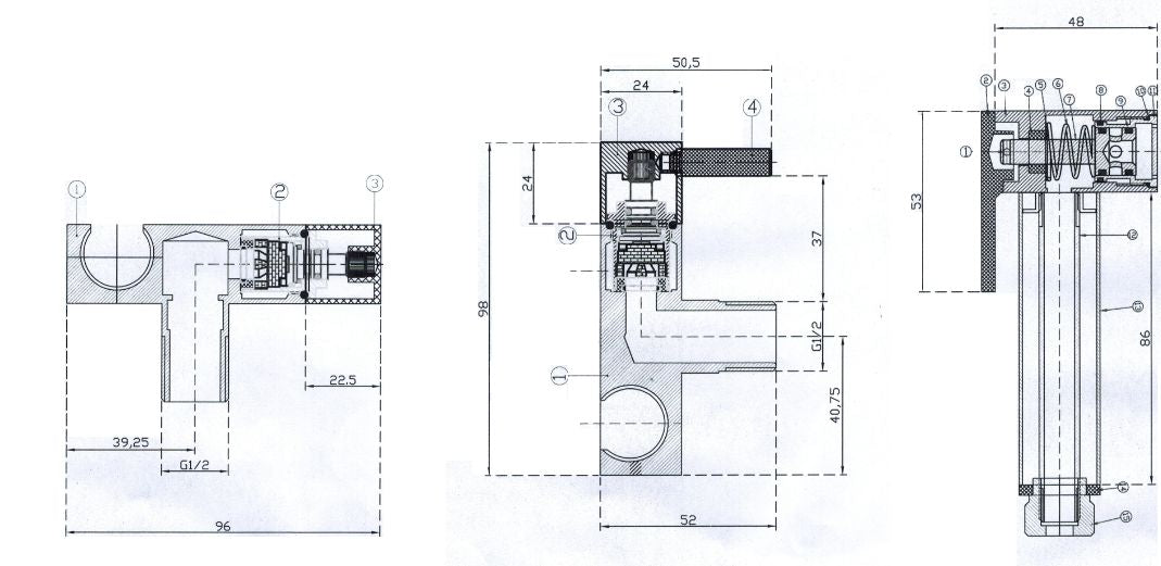 Caral bidet handdoucheset zwart 8719956083969