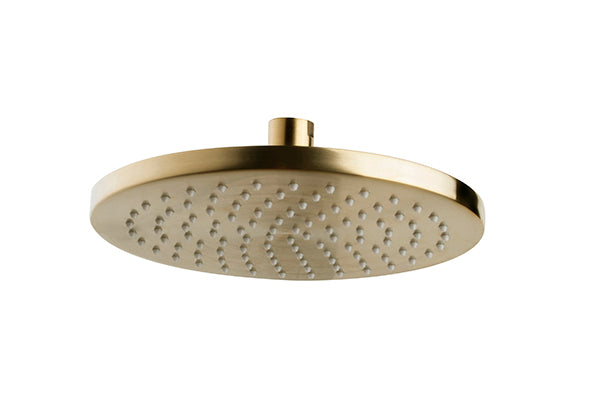 Caral hoofddouche 20 cm messing