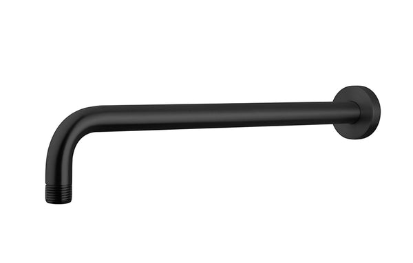 UniMatch douchearm met muurbevestiging 35 cm mat zwart