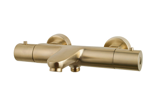 Wiesbaden Caral badthermostaat geborsteld messing