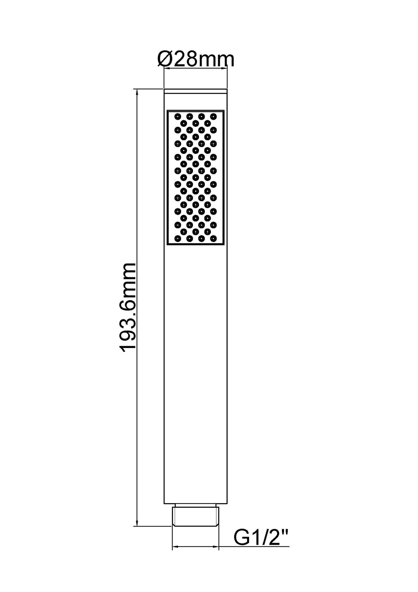 Caral handdouche koper 8719956083778