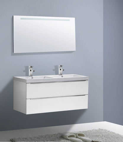 Badmeubel Senza Trend 120 Hoogglans Wit