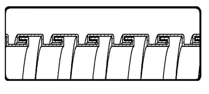 Wiesbaden chroom doucheslang dubbel-sterkte 125cm