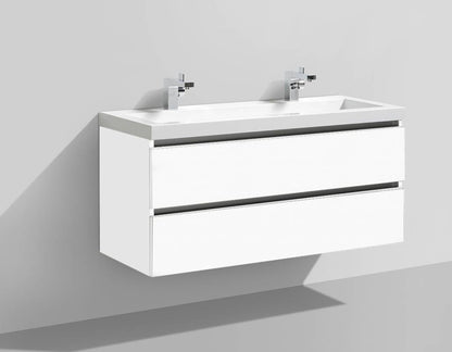 Badmeubel Trend Senza 120 Hoogglans Wit