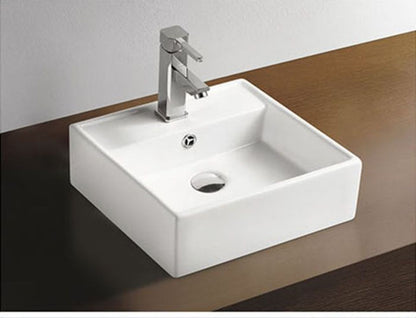 Larx wastafel 39 x 39 cm wit 8718858071982