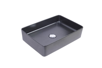 Link opzetwastafel 50 x 35 cm zwart 8719323038660