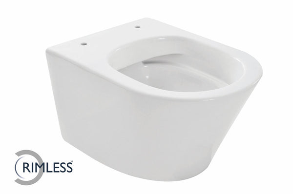 Wiesbaden Vesta-Junior rimless wandcloset 47cm zonder zitt.