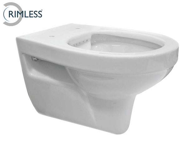 Wiesbaden Trevi rimless wandcloset diepspoel wit