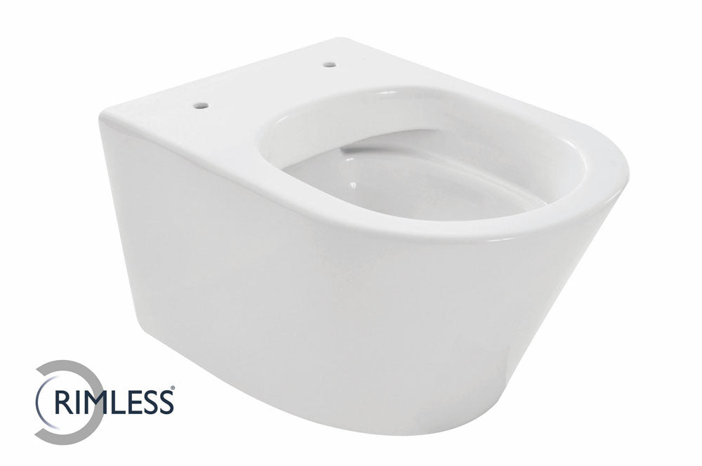 Vesta Rimless wandcloset 52 cm zonder zitting wit