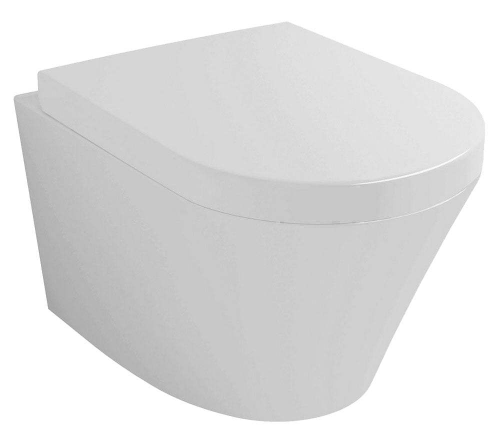 Vesta wandcloset 52 cm met Soft-Close zitting wit