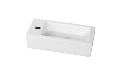 Rhea XS fontein 36 x 18 cm wit links 8718503678900