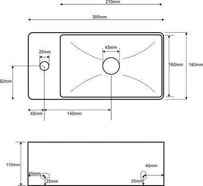 Wiesbaden one-pack Rhea XXS Links + Amador kraan
