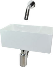 5 x 18 cm zonder kraangat wit