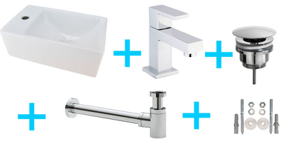 Rhea XXS fonteinset compleet type 1 links 8718858070015