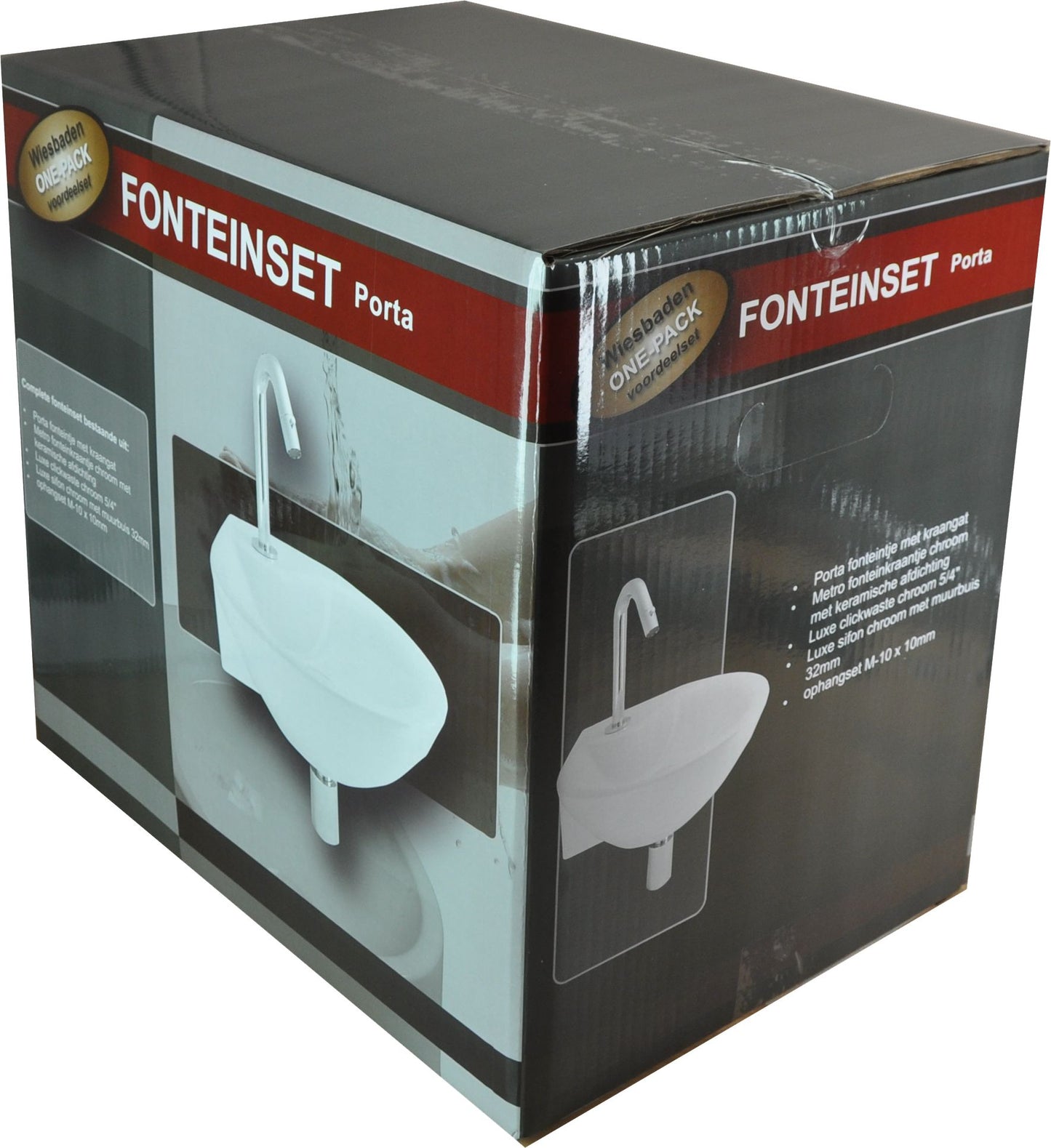 Porta fonteinset compleet