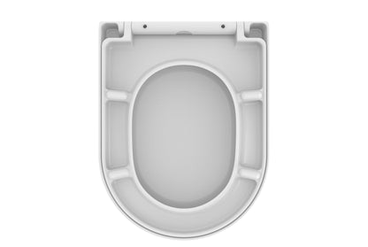 Wiesbaden Vesta toiletzitting softclose en quick release mat wit