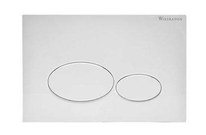 Wiesbaden drukplaat glans wit 8719956085215