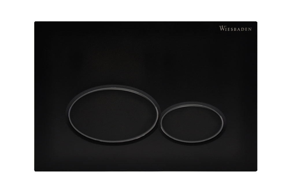 Wiesbaden drukplaat mat zwart 8719956085222