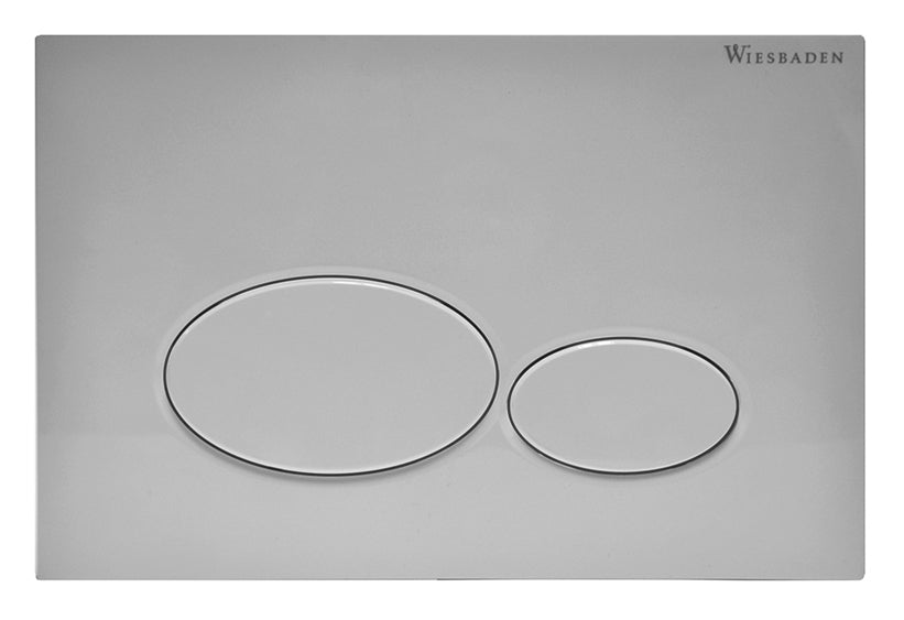 Wiesbaden drukplaat mat wit 8719956085239