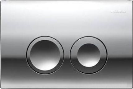 Geberit Delta 21 drukplaat glans chroom