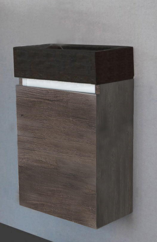 Fonteinkast Trendline Stone L/R Century Oak