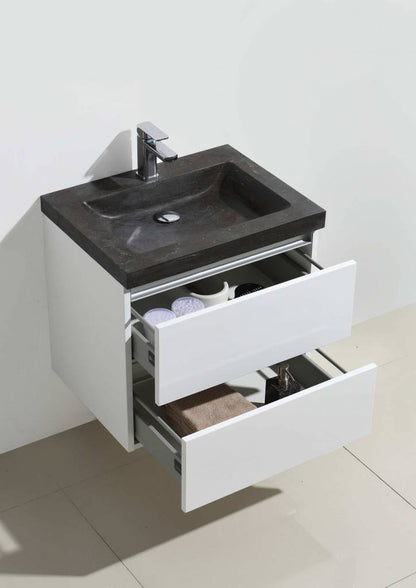 Badmeubel Trend Stone 60 Hoogglans Wit