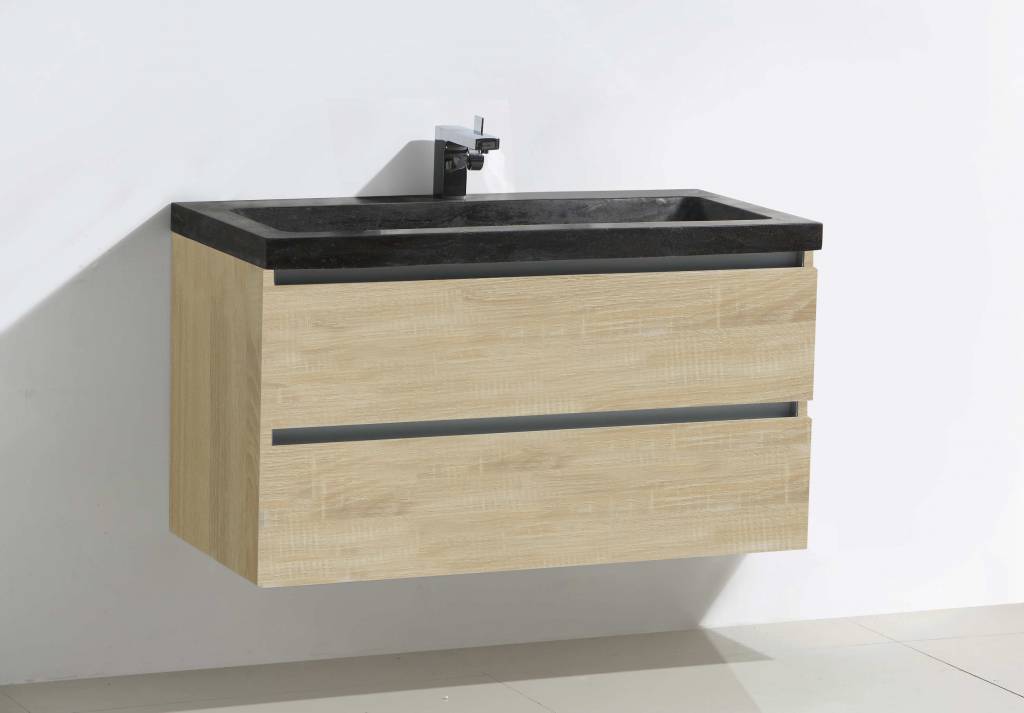 Badmeubel Trend Stone 100 Light Wood