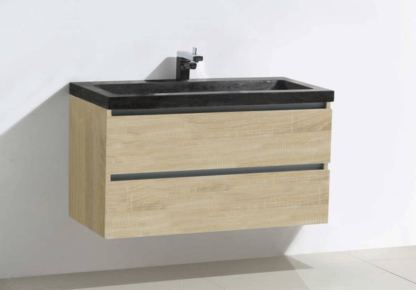 Badmeubel Trend Stone 100 Light Wood